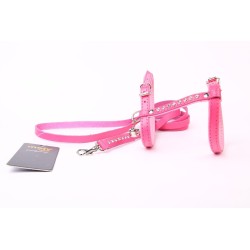 Arnés de Lujo para Gato Rosa - Gama Luxury y Accesorios