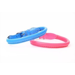 Collar de Piel Luxury Redondo 40 cm para Mascotas Elegante