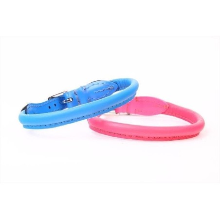 Collar de Piel Luxury Redondo 40 cm para Mascotas Elegante
