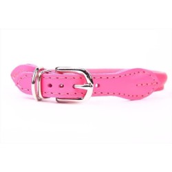 Collar de Piel Luxury Redondo 40 cm para Mascotas Elegante