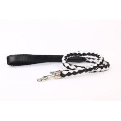 Ramal de Piel Trenzado Luxury para Mascotas - 120 cm