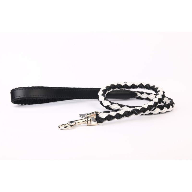 Ramal de Piel Trenzado Luxury para Mascotas - 120 cm