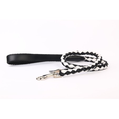 Ramal de Piel Trenzado Luxury para Mascotas - 120 cm