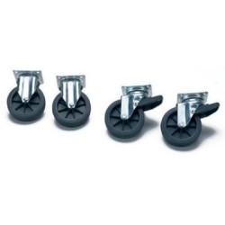 Set de 4 Ruedas Gulliver: Transporta con Estilo y Seguridad
