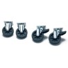 Set de 4 Ruedas Gulliver: Transporta con Estilo y Seguridad