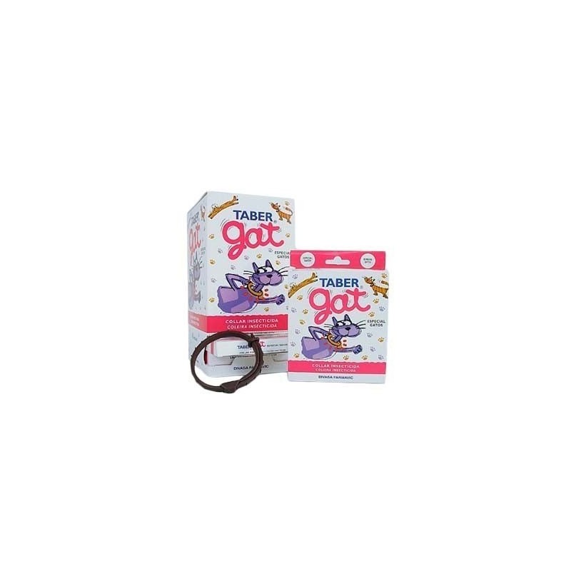 Collar Antiparasitario Tabergat para Gatos - Protege a tu felino