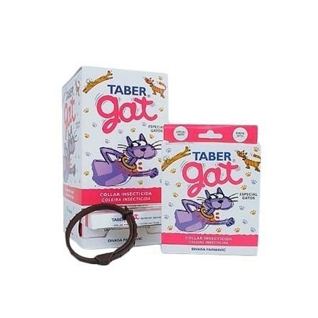 Collar Antiparasitario Tabergat para Gatos - Protege a tu felino