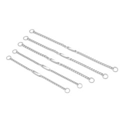 COLLAR CADENA C/PLACA 45cm X 3mm