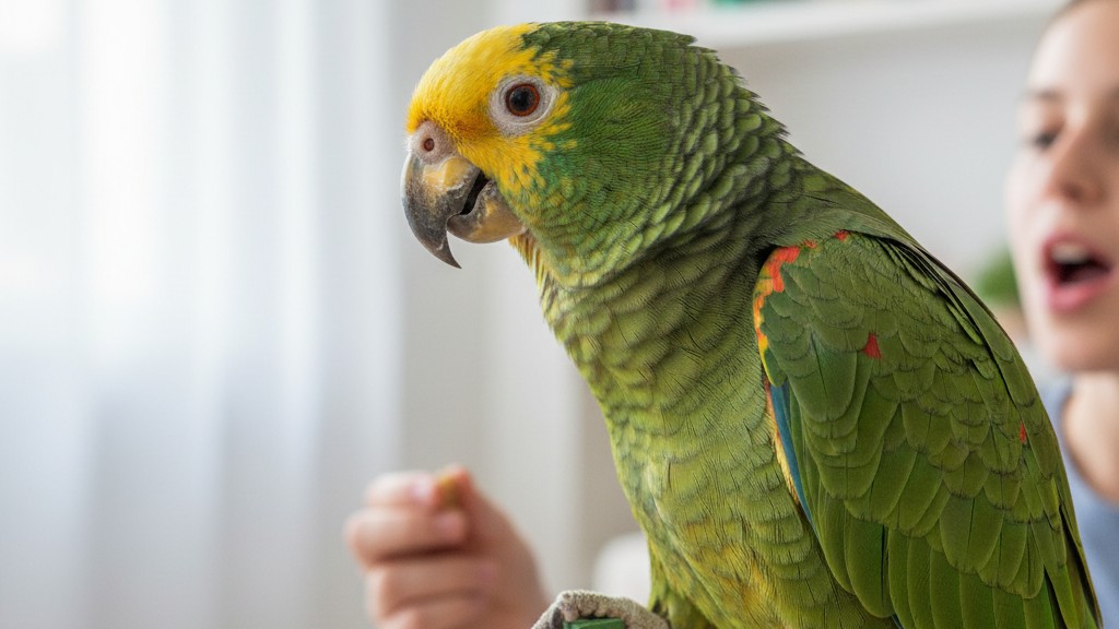 Adiestramiento Básico del Loro Amazona: Técnicas para Enseñar Palabras y Trucos