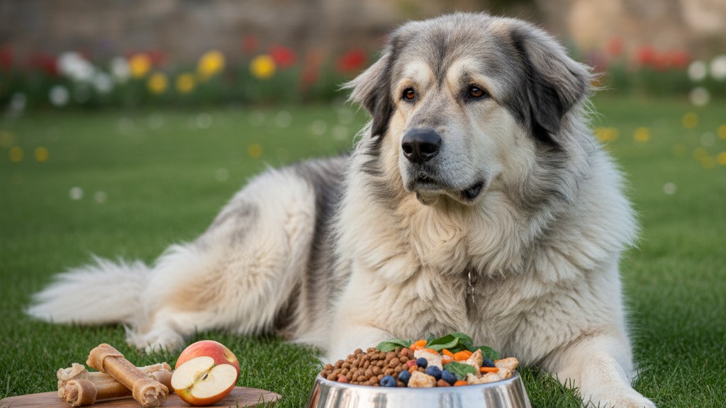 Alimentación ideal para el Pastor del Cáucaso: qué darle para mantenerlo saludable