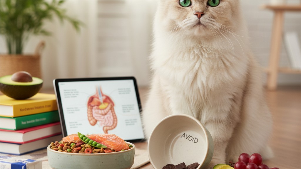 Alimentación ideal para gatos Persas: qué darles y qué evitar