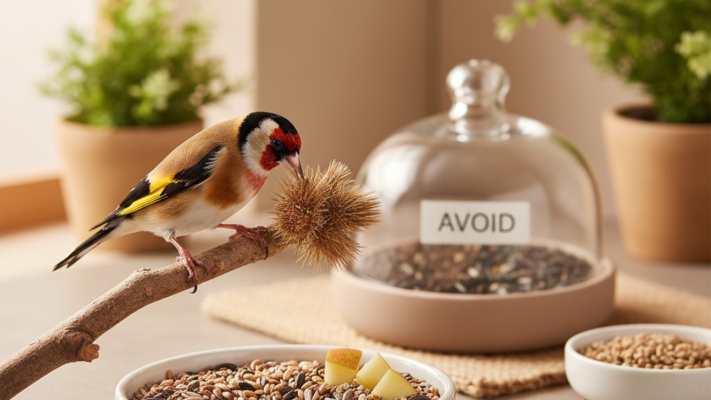 Alimentación ideal para jilgueros: qué comer y qué evitar