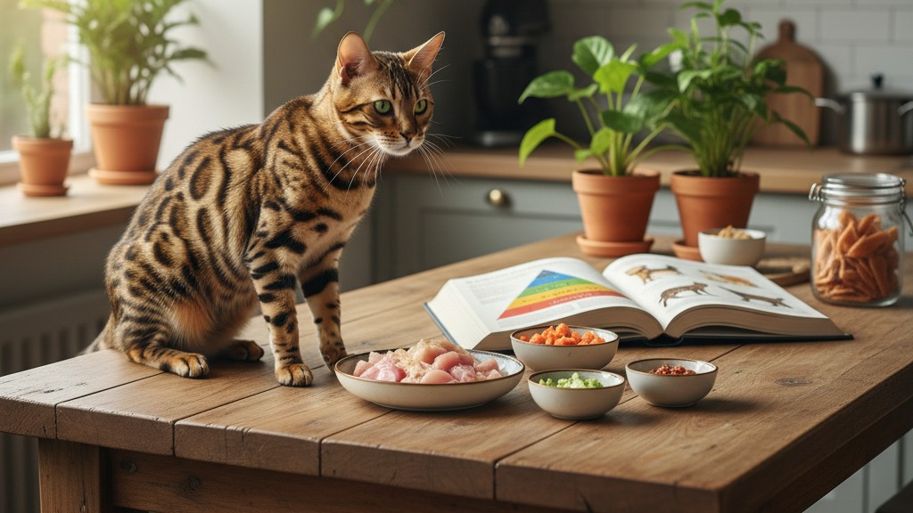 ¿Cómo alimentar a un gato Bengalí? Dieta ideal y recomendaciones nutricionales