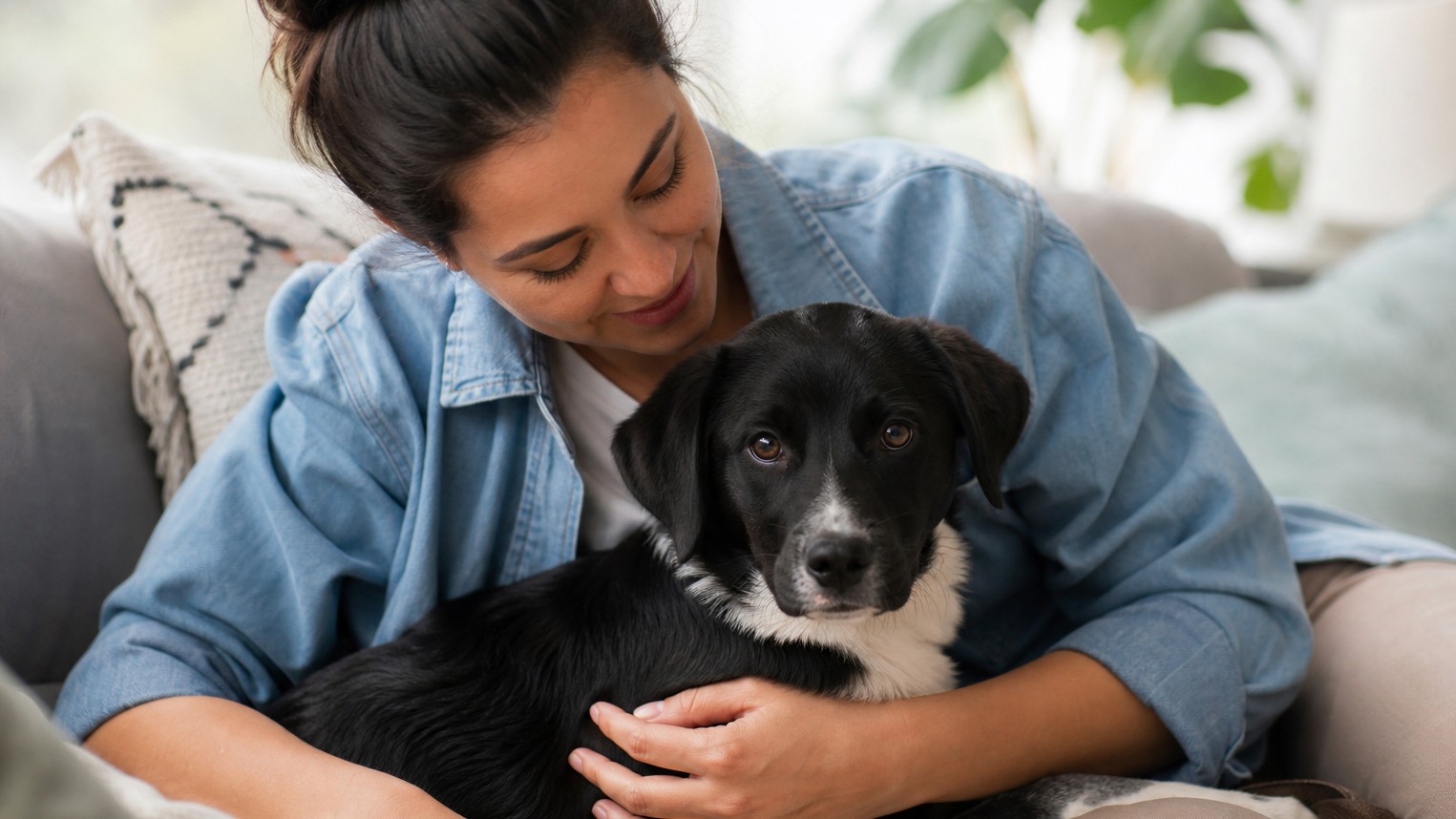 Cómo ayudar a un perro adoptado