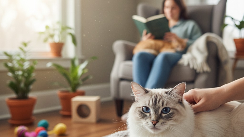 ¿Cómo convivir en armonía con un gato Birmano?