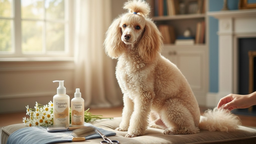 ¿Cómo cuidar el pelaje del Caniche para mantenerlo saludable y brillante?