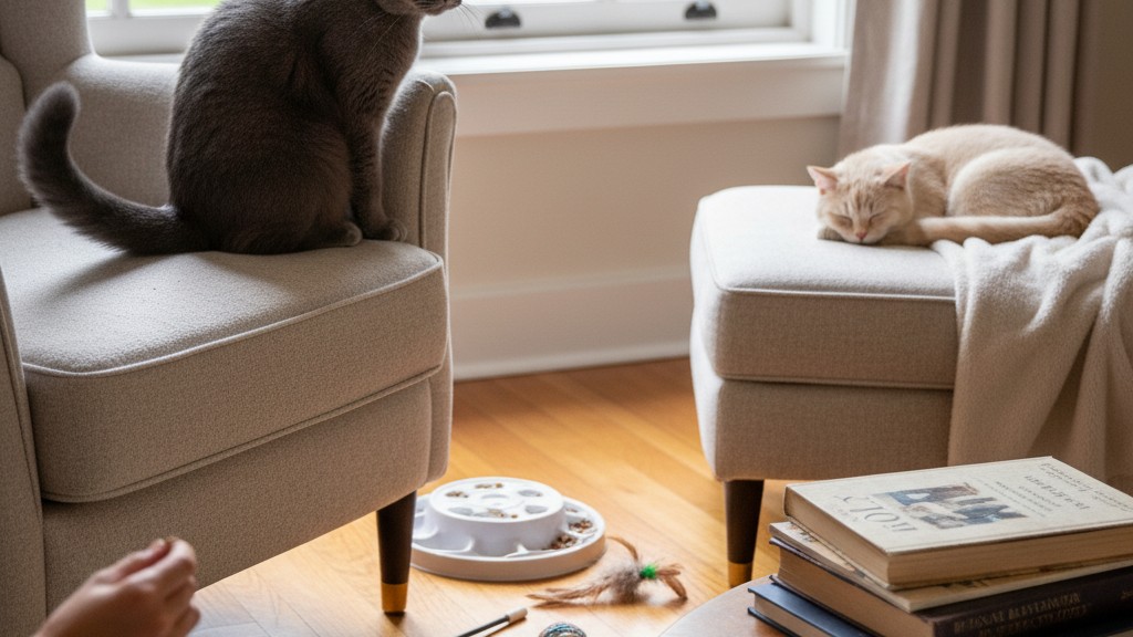 Cómo entender el comportamiento del gato Británico de pelo corto en casa