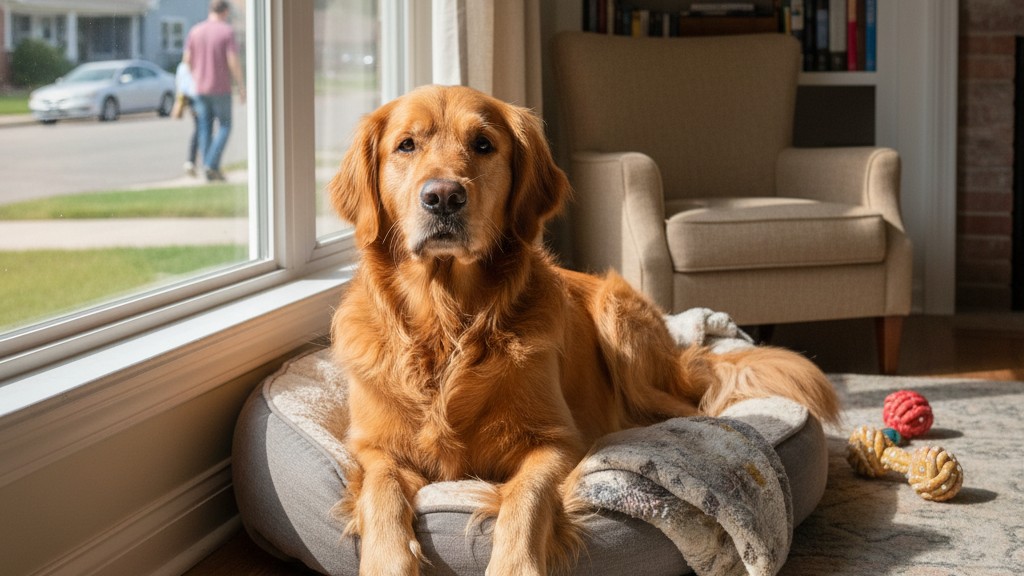 Cómo Identificar y Manejar la Ansiedad por Separación en Golden Retriever