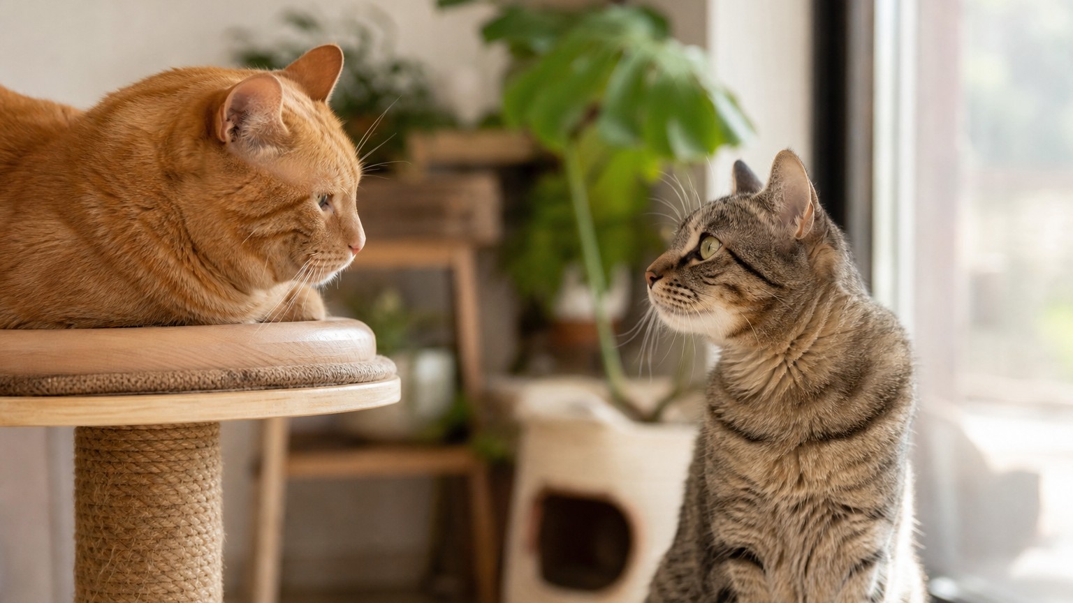 Cómo mejorar la convivencia entre gatos