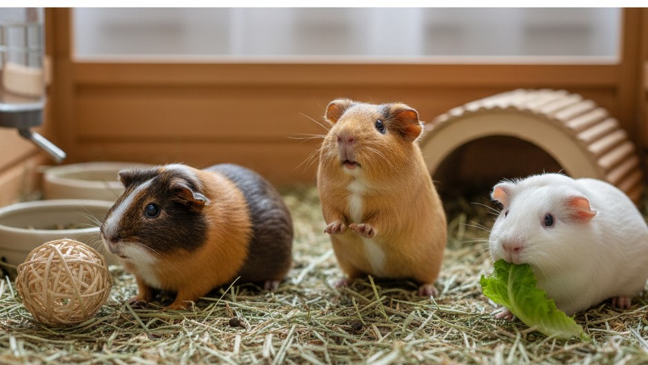 Comportamiento típico de las cobayas: cómo entender a tu conejillo de Indias