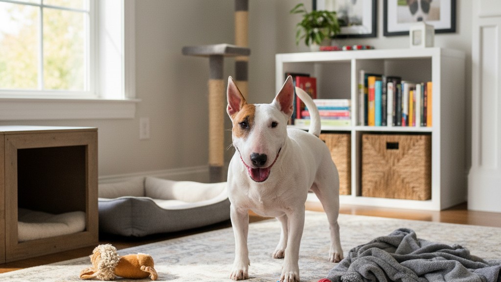 Comportamiento típico del Bull Terrier Miniatura: qué esperar y cómo manejarlo