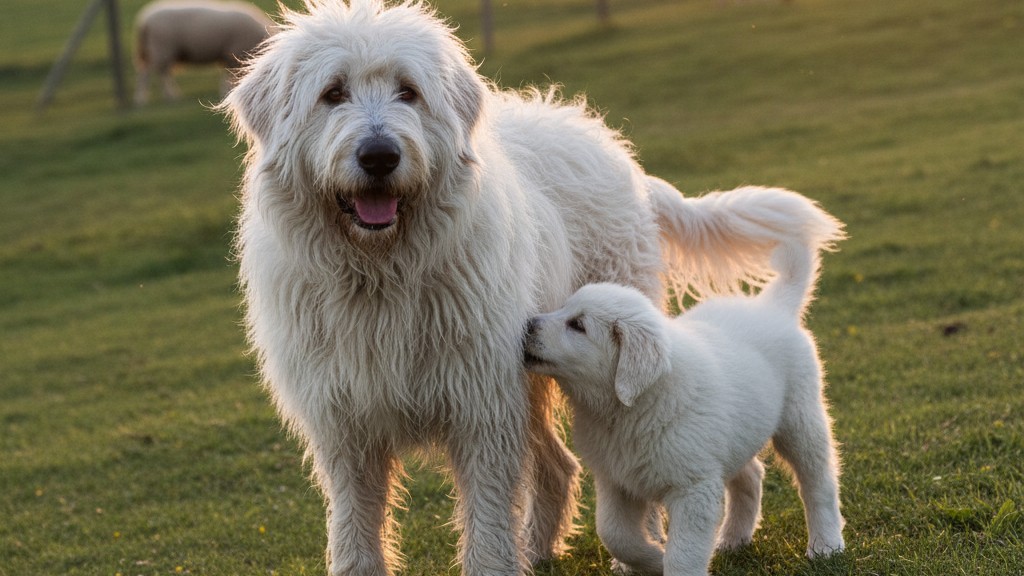 Comportamiento típico del Komondor: qué esperar y cómo manejarlo