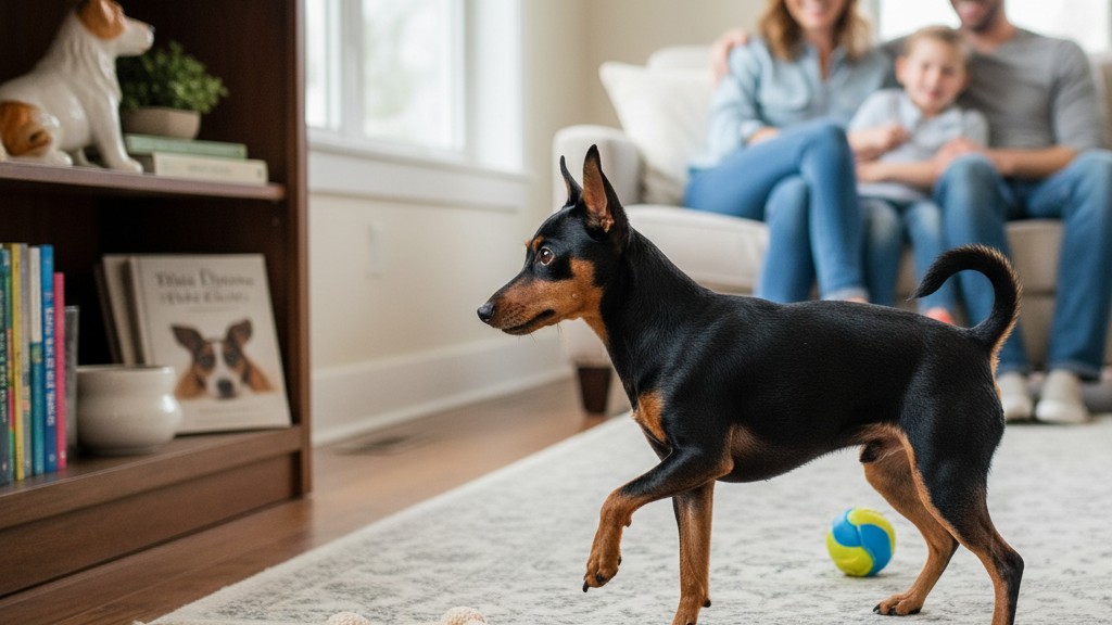 Comportamiento típico del Manchester Terrier: cómo entender y mejorar su convivencia