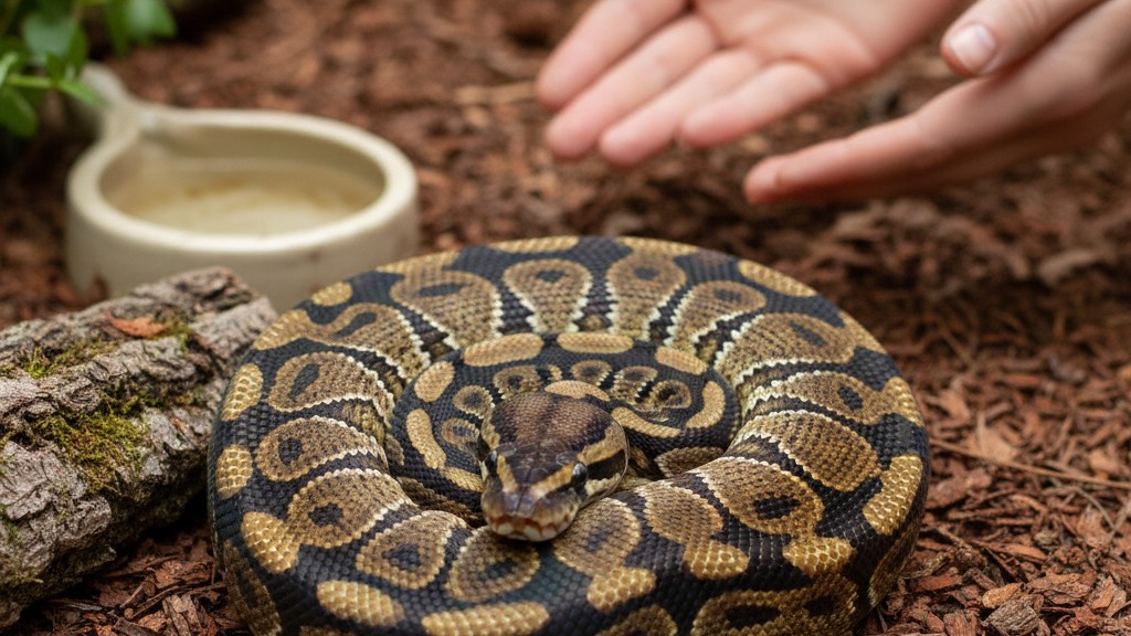 Comportamiento típico del Pitón bola: qué esperar y cómo interpretar sus señales