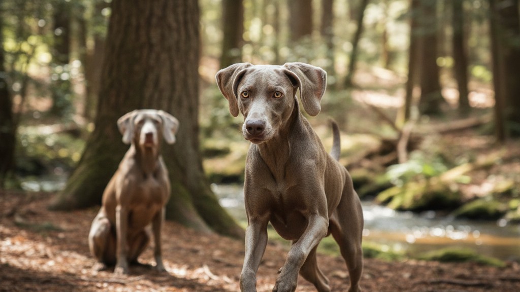 Comportamiento típico del Weimaraner: entender su personalidad y necesidades