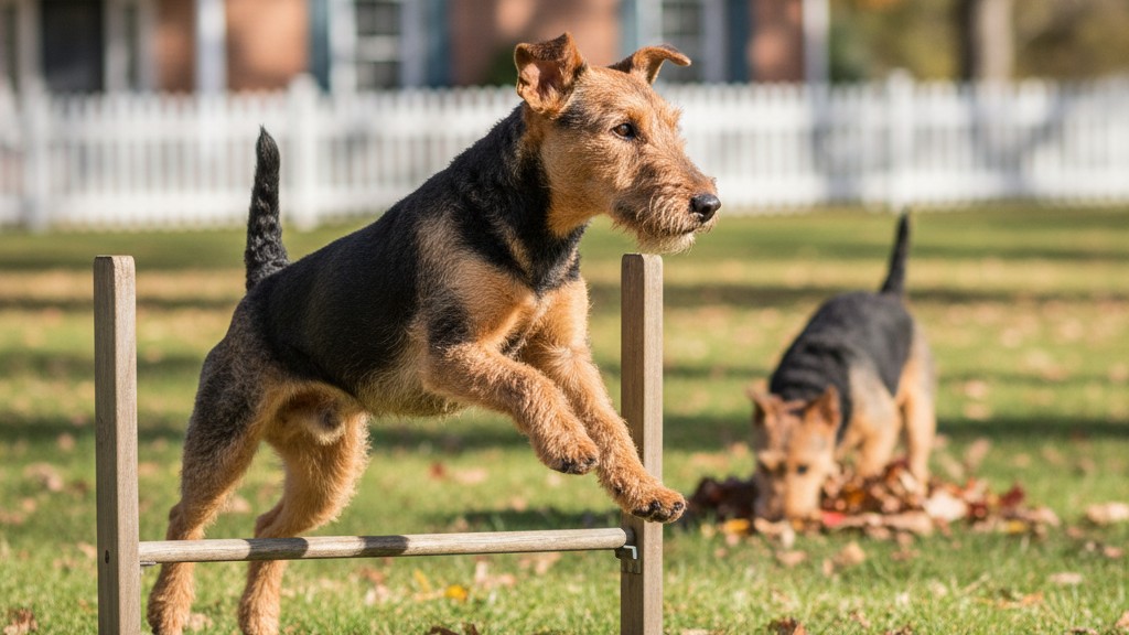 Comportamiento típico del Welsh Terrier: ¿qué esperar de esta raza activa?