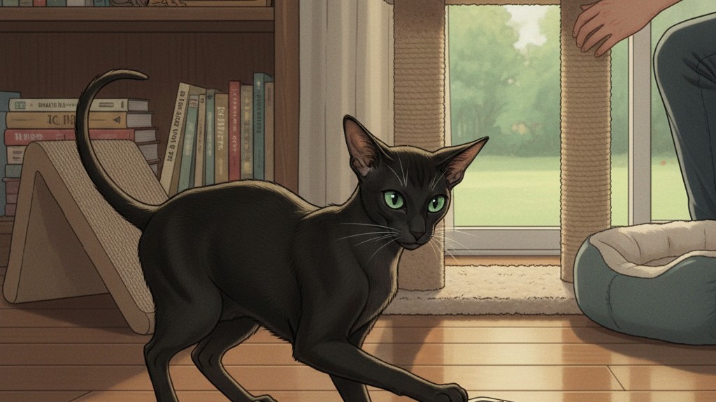 Consejos de adiestramiento para el gato Oriental de pelo corto: trucos y técnicas efectivas