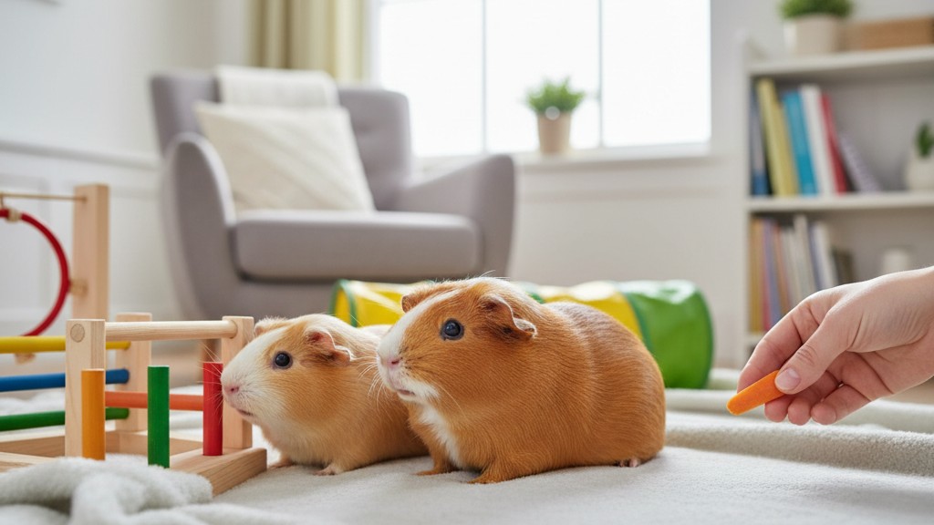 Consejos para adiestrar y socializar a tu cobaya con éxito