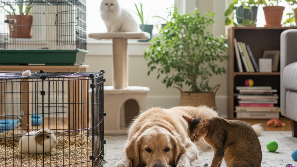 Consejos para la convivencia entre gatos Abisinios y otros animales en casa