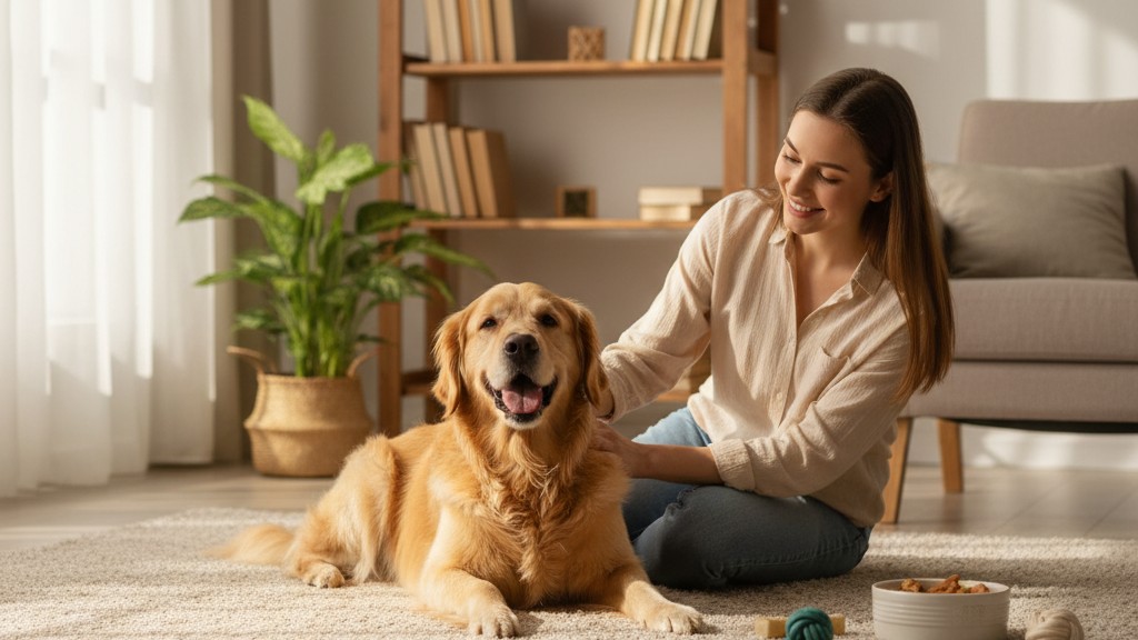 Consejos para una Convivencia Saludable con tu Golden Retriever en Casa