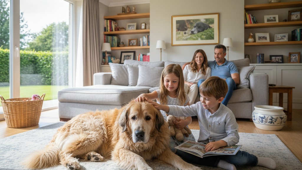 Convivencia familiar con un Mastín Español: Consejos para una relación armoniosa