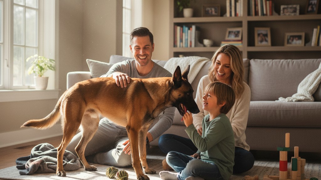 Convivencia Familiar con un Pastor Belga Malinois: Claves para una Relación Armoniosa