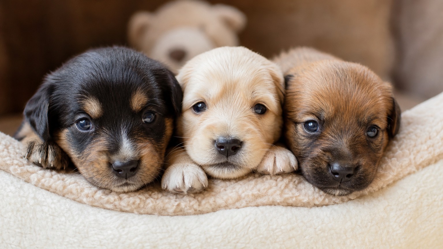 ¿Cuándo abren los ojos los cachorros? Días, semanas y cuidados