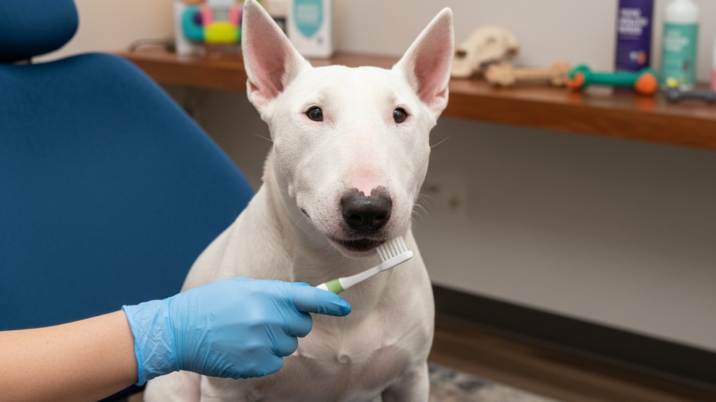 Cuidados específicos para la salud dental del Bull Terrier