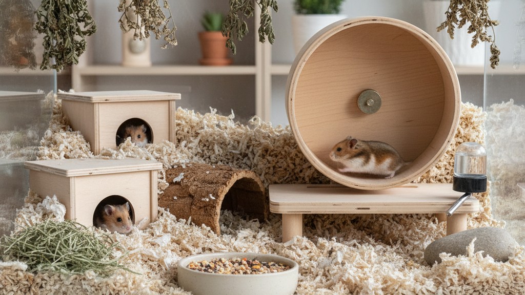 El hábitat perfecto para tu Hámster Roborovski: Cómo preparar su jaula y entorno