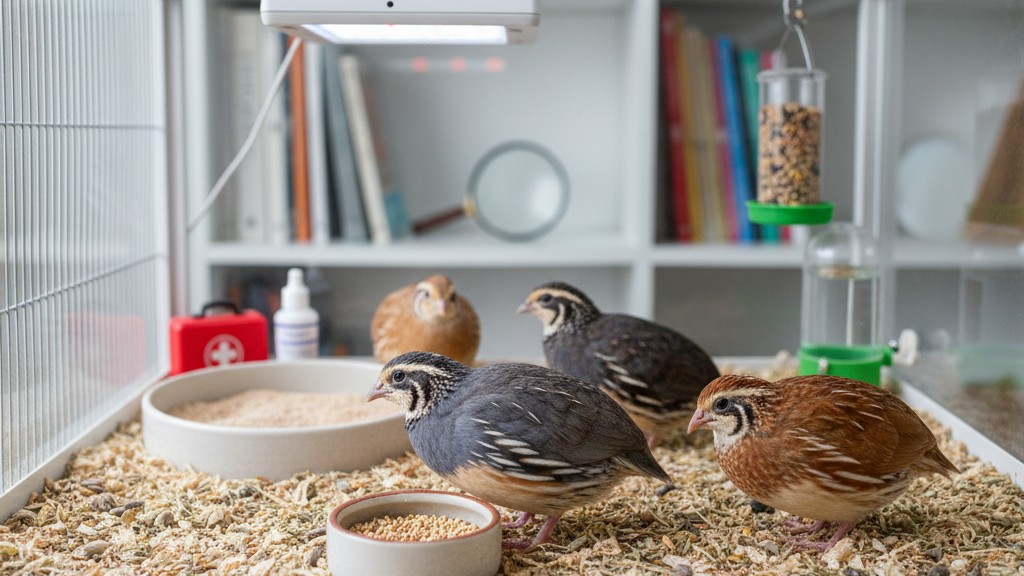 Enfermedades comunes en codornices chinas y cómo prevenirlas