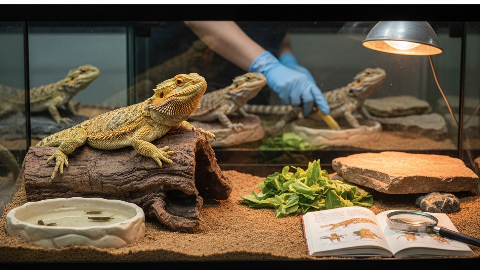 Enfermedades Comunes en Dragones Barbudos y Cómo Prevenirlas