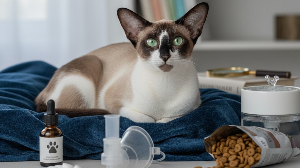 Enfermedades comunes en el gato Oriental de pelo corto y cómo prevenirlas