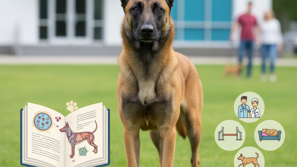 Enfermedades Comunes en el Pastor Belga Malinois y Cómo Prevenirlas