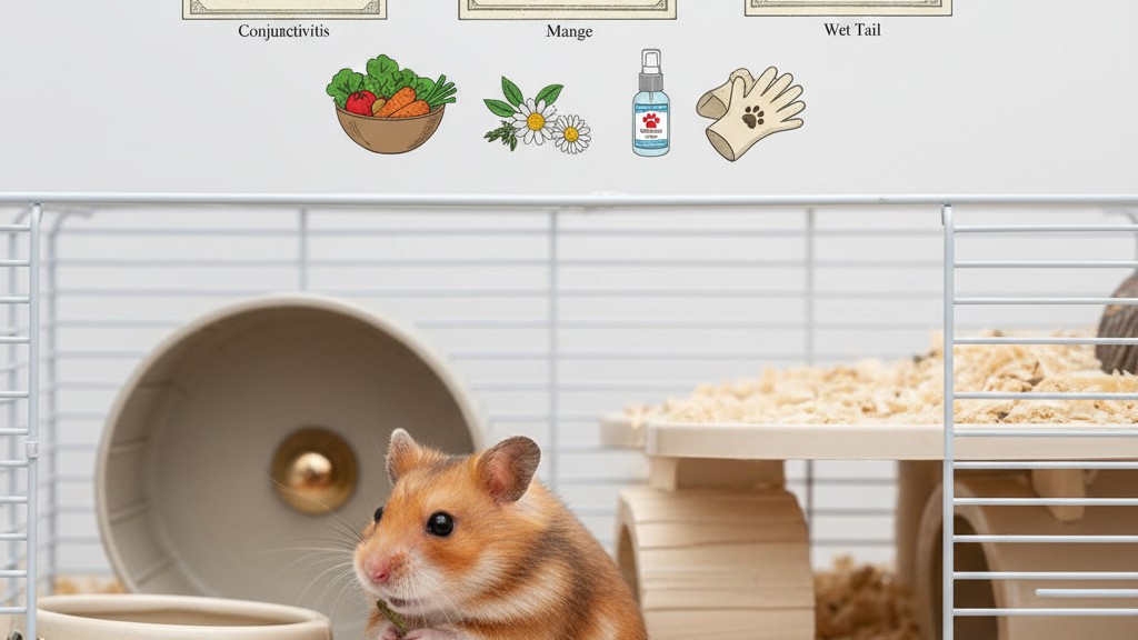 Enfermedades comunes en hámsteres sirios y cómo prevenirlas