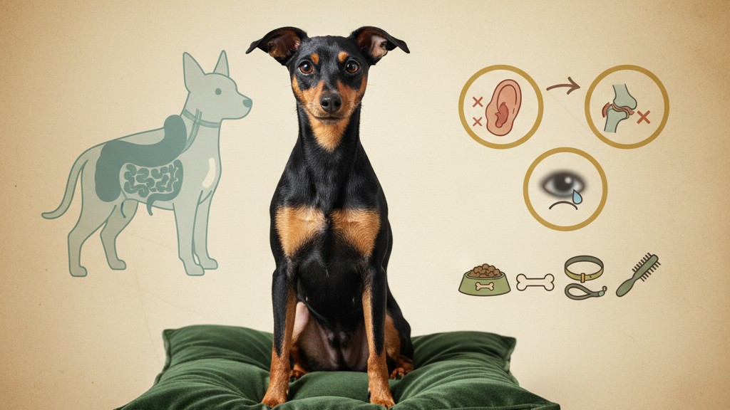 Enfermedades comunes en Manchester Terrier y cómo prevenirlas