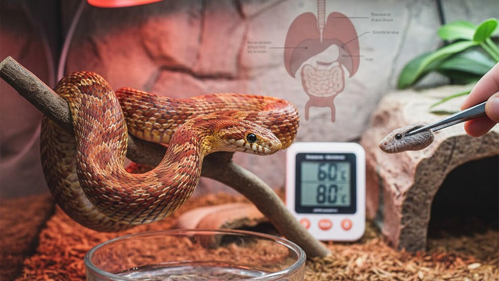 Enfermedades comunes en serpientes del maíz y cómo prevenirlas