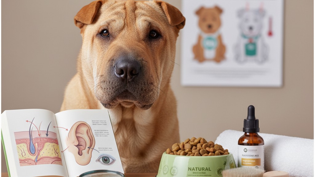 Enfermedades comunes en Shar Pei y cómo prevenirlas a tiempo