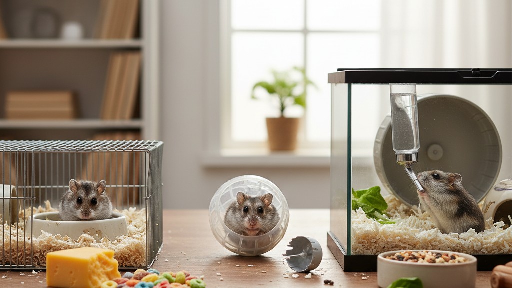 Errores comunes en el cuidado del Hámster ruso y cómo evitarlos