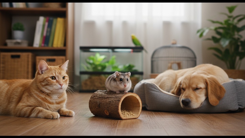 La convivencia del Hámster ruso con otras mascotas: lo que debes saber