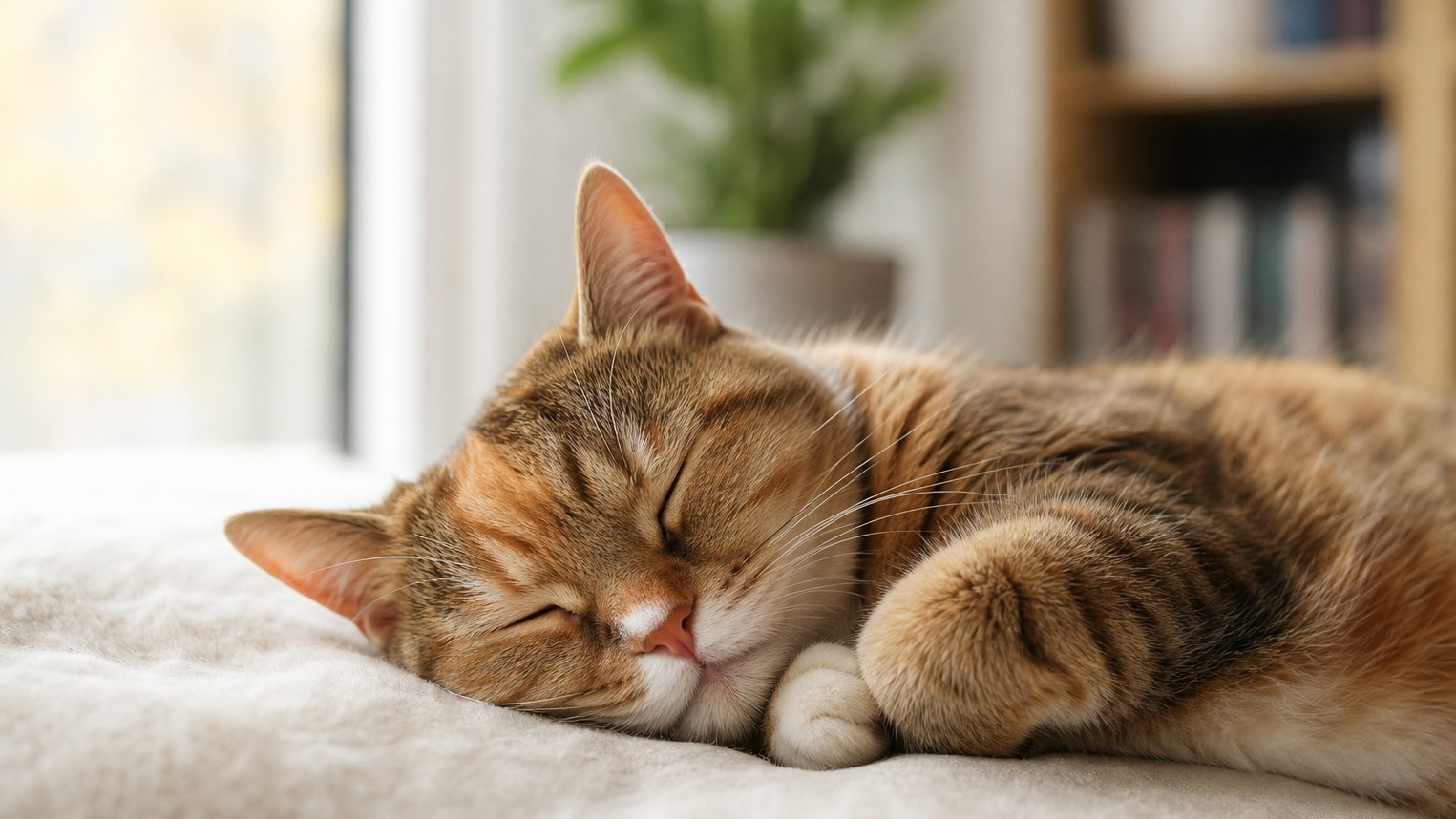 Por qué mi gato duerme tanto